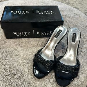 White House Black Market - Mule Heeled Sandals